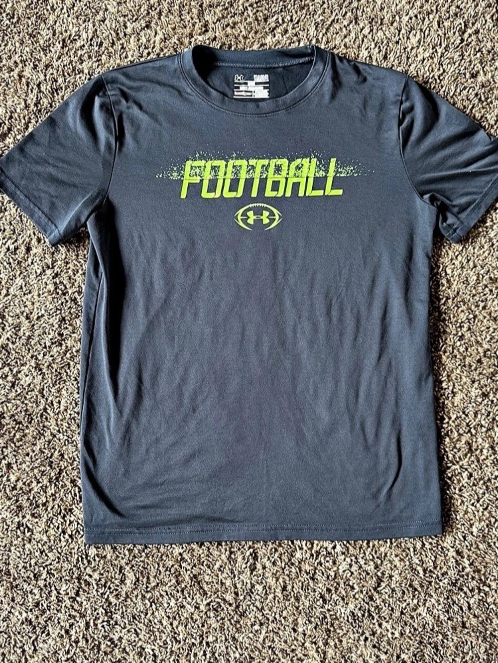 Under Armour Football Graphic Tee Boys Large